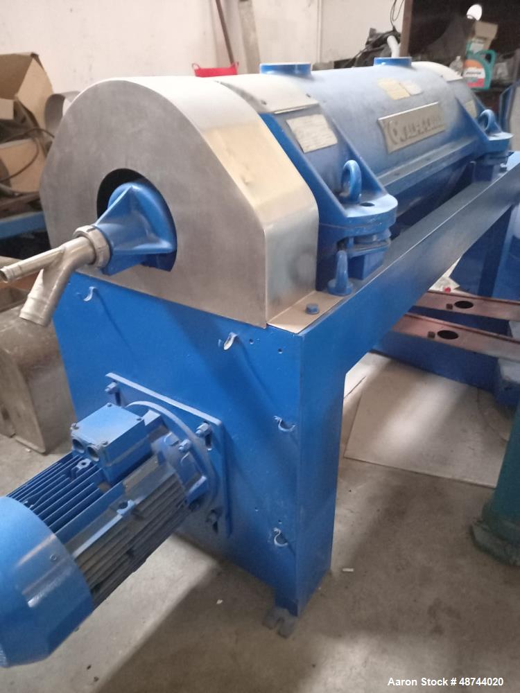 Used Alfa Laval UVNX-716B-11G Solid Bowl Tricanter Centrifuge