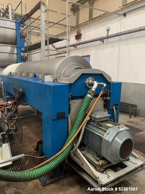 Alfa Laval UVNX-945B-11G Solid Bowl Tricanter Centrifuge.