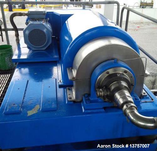 Used Flottweg 2550/Z-42 Solid Bowl Tricanter Centrifuge.