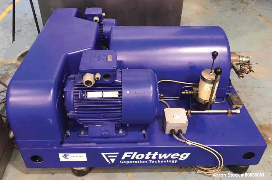 Used Flottweg Z23-3/441 Solid Bowl Tricanter Centrifuge