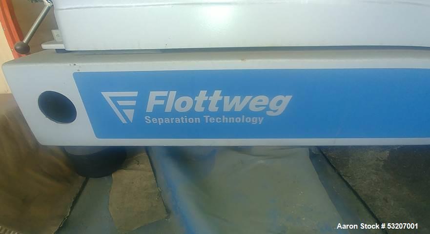 Used Flottweg Tricanter Separator – Model Z23-4/941, Stainless Steel, 5000 RPM