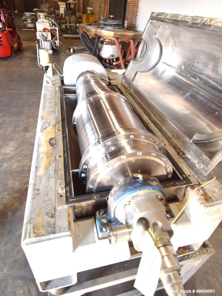 Used Flottweg Z4D-3/441 Semi-Sanitary Tricanter Solid Bowl Decanter Centrifuge