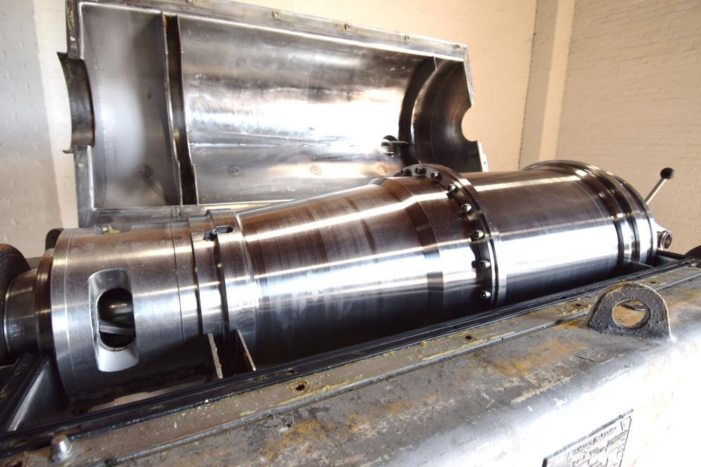 Used Flottweg Z4D-3/441 Semi-Sanitary Tricanter Solid Bowl Decanter Centrifuge