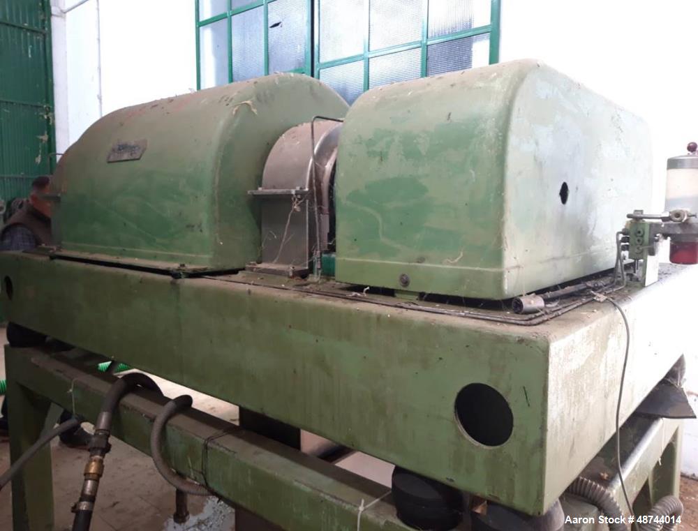 Used Flottweg Z42-3/441 Solid Bowl Tricanter Centrifuge