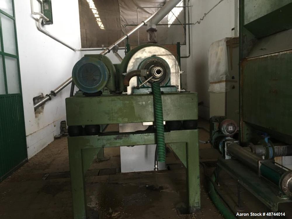 Used Flottweg Z42-3/441 Solid Bowl Tricanter Centrifuge