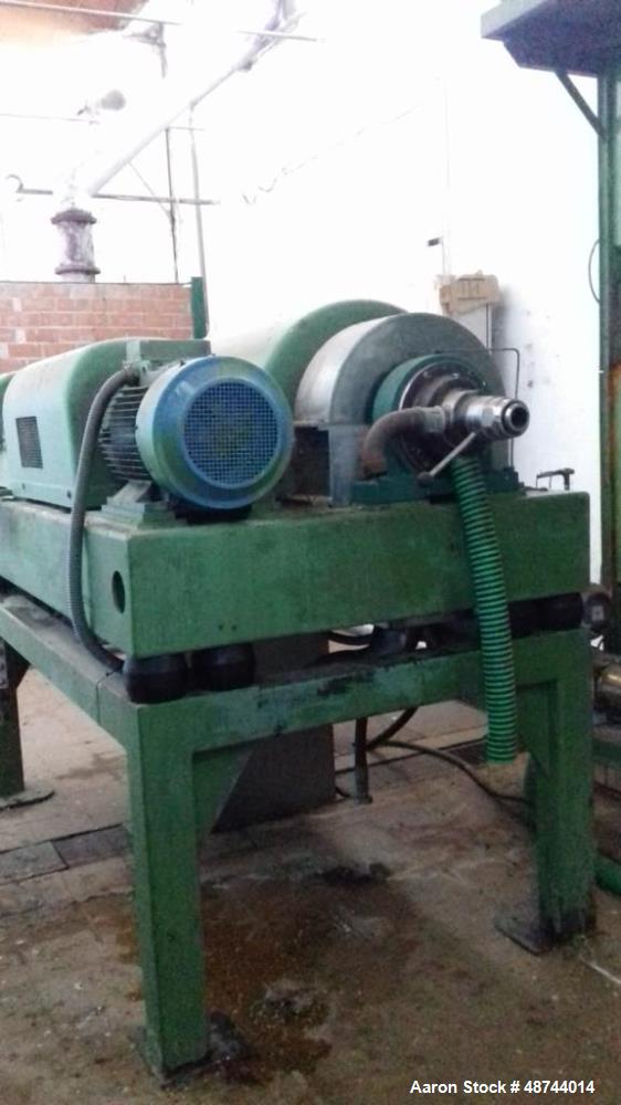 Used Flottweg Z42-3/441 Solid Bowl Tricanter Centrifuge