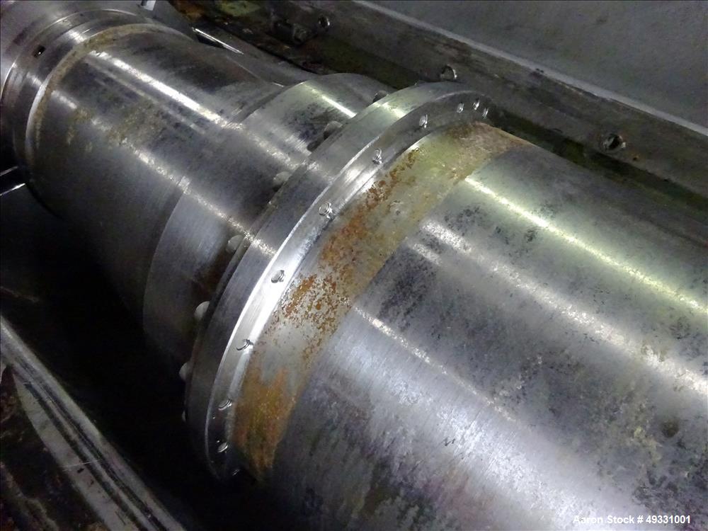 Used Flottweg Z4D-3/441 Tricanter Solid Bowl Decanter Centrifuge.