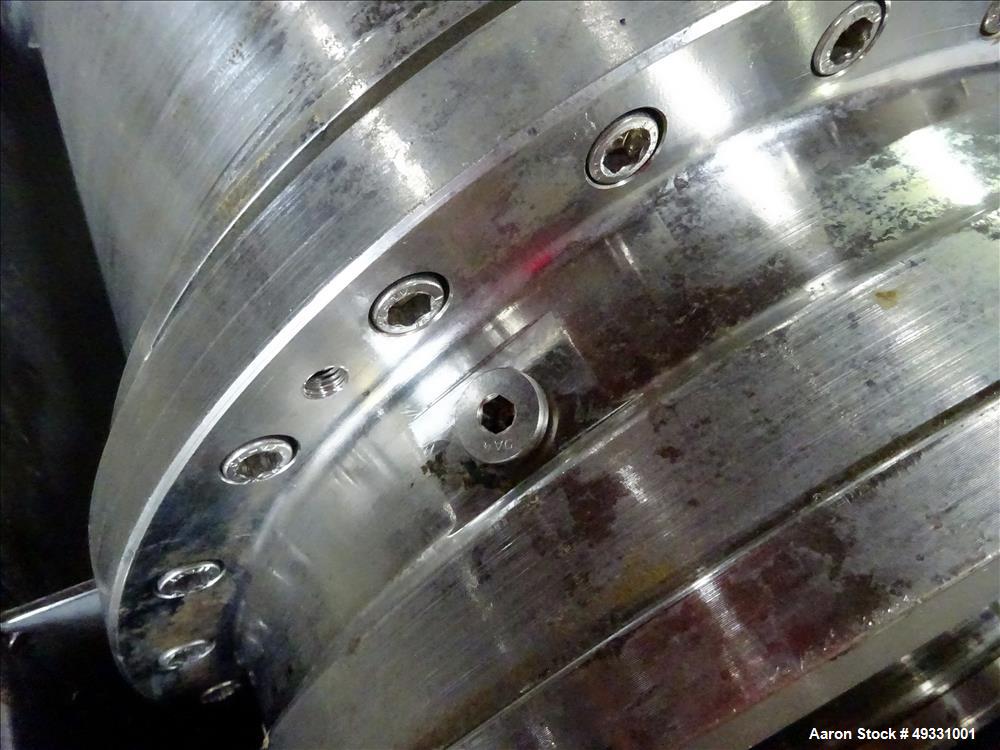 Used Flottweg Z4D-3/441 Tricanter Solid Bowl Decanter Centrifuge.