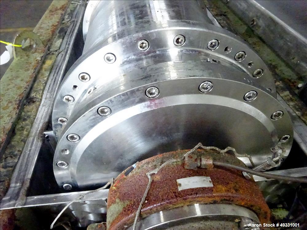 Used Flottweg Z4D-3/441 Tricanter Solid Bowl Decanter Centrifuge.