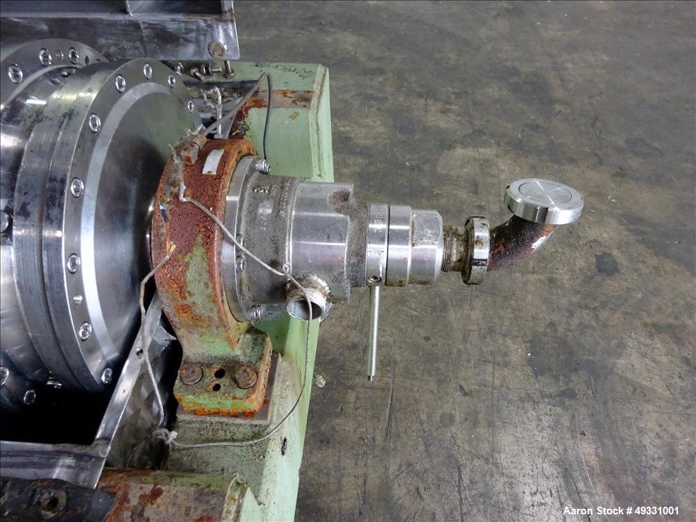 Used Flottweg Z4D-3/441 Tricanter Solid Bowl Decanter Centrifuge.