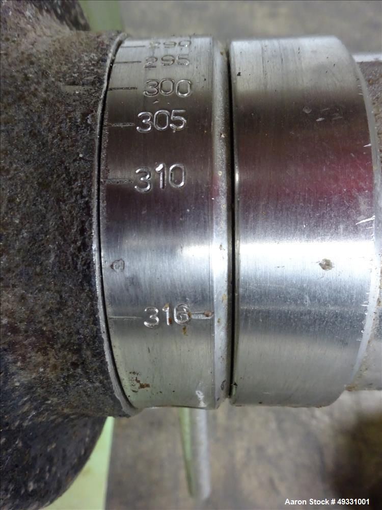 Used Flottweg Z4D-3/441 Tricanter Solid Bowl Decanter Centrifuge.
