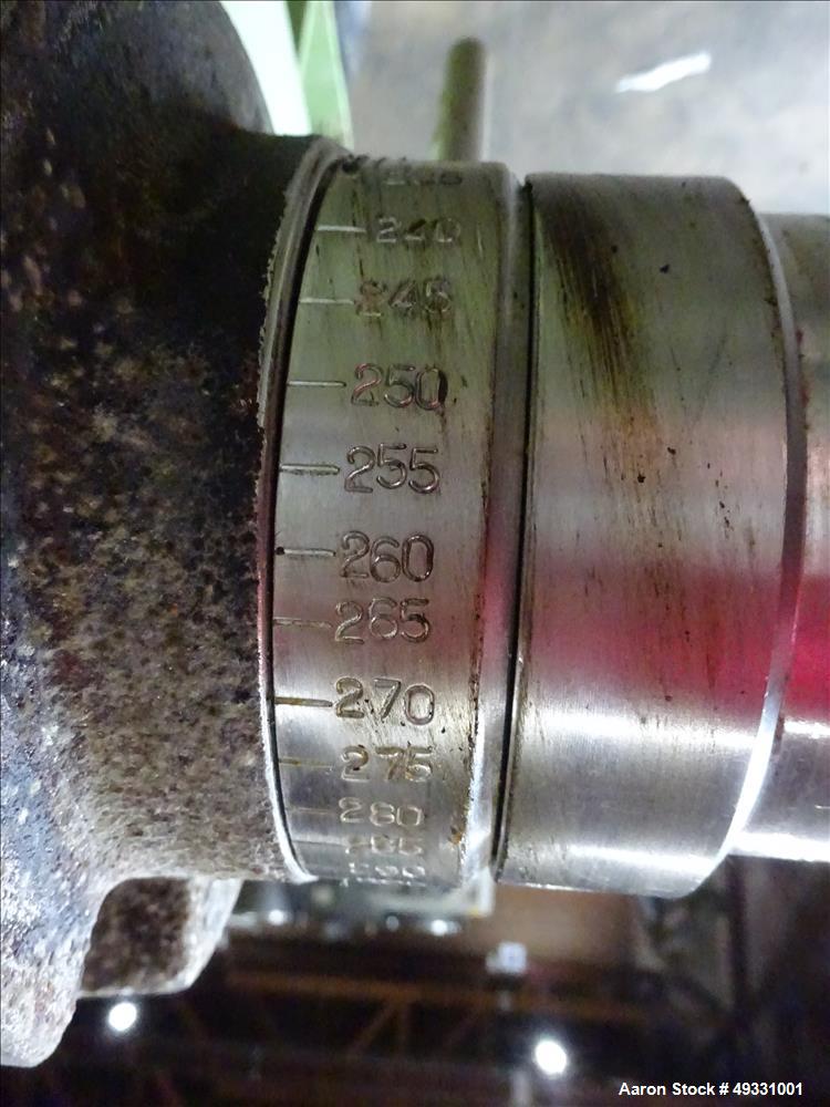 Used Flottweg Z4D-3/441 Tricanter Solid Bowl Decanter Centrifuge.