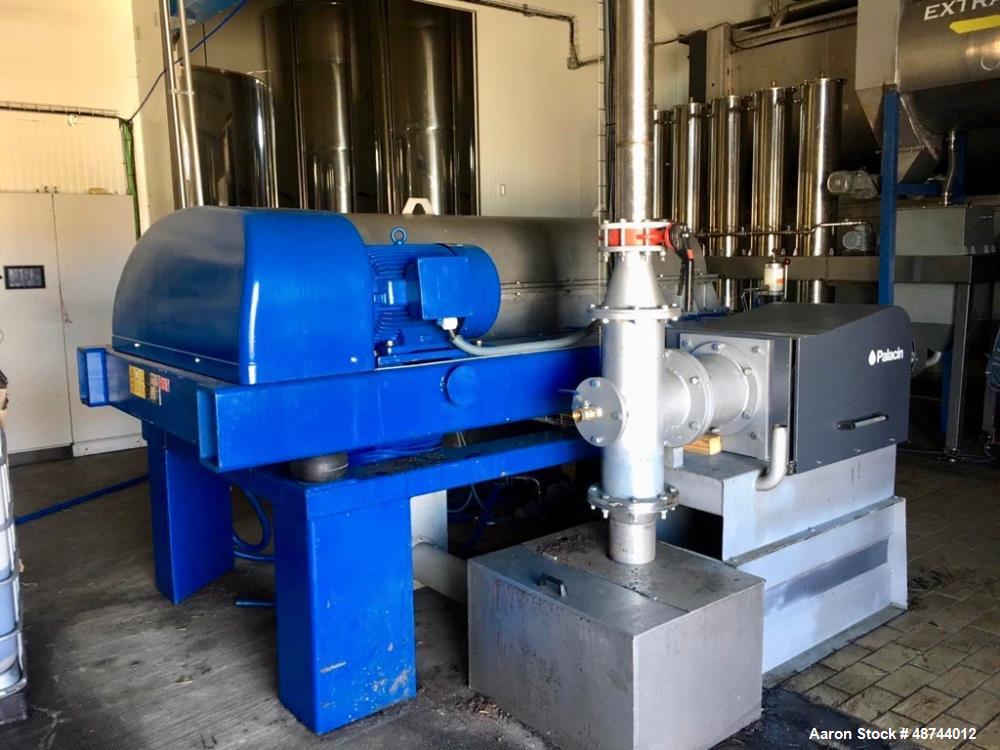 Used Flottweg Z53-4/464 Solid Bowl Tricanter Centrifuge