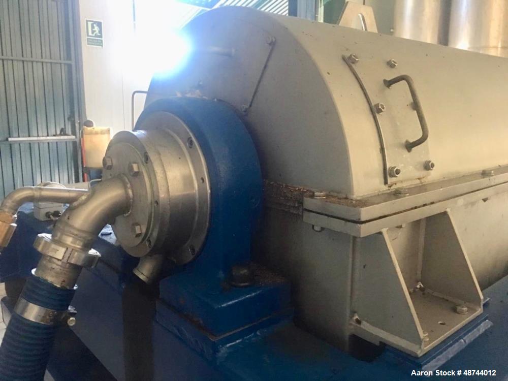 Used Flottweg Z53-4/464 Solid Bowl Tricanter Centrifuge