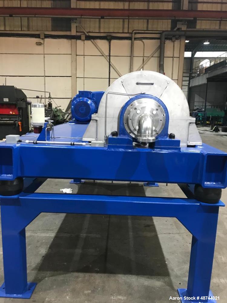 Used Flottweg Z53-4/464 Solid Bowl Tricanter Centrifuge