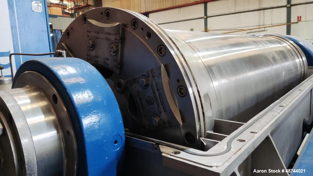 Used Flottweg Z53-4/464 Solid Bowl Tricanter Centrifuge