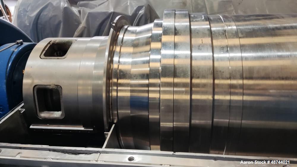 Used Flottweg Z53-4/464 Solid Bowl Tricanter Centrifuge