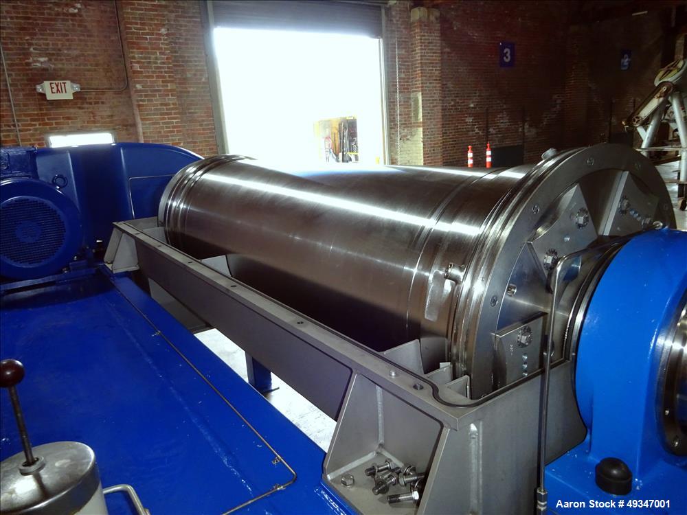 Used Flottweg Z53-4/464 Solid Bowl Tricanter Centrifuge