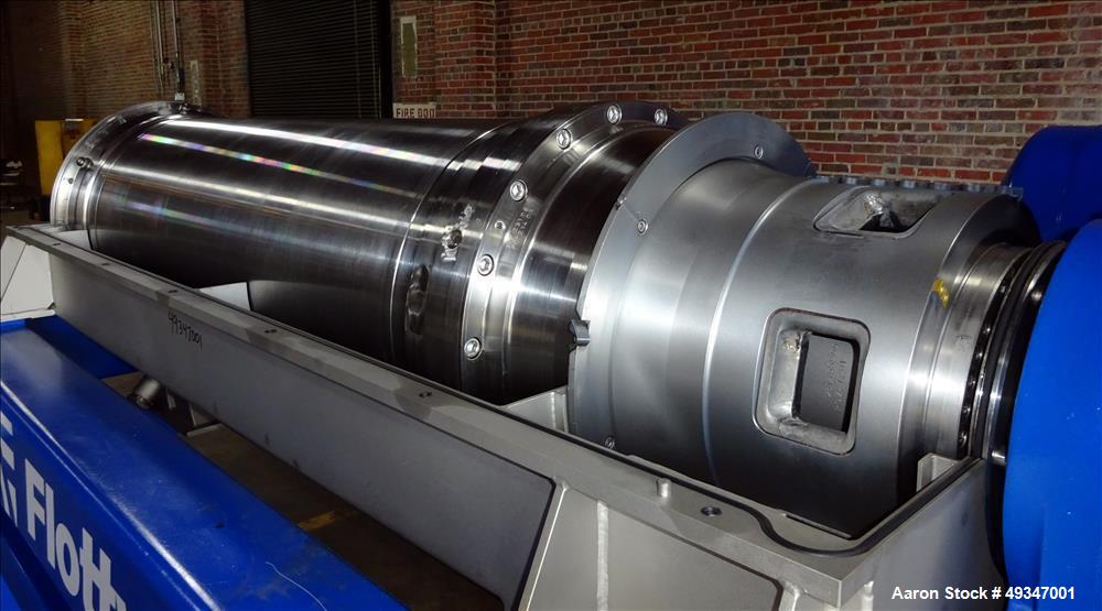Used Flottweg Z53-4/464 Solid Bowl Tricanter Centrifuge