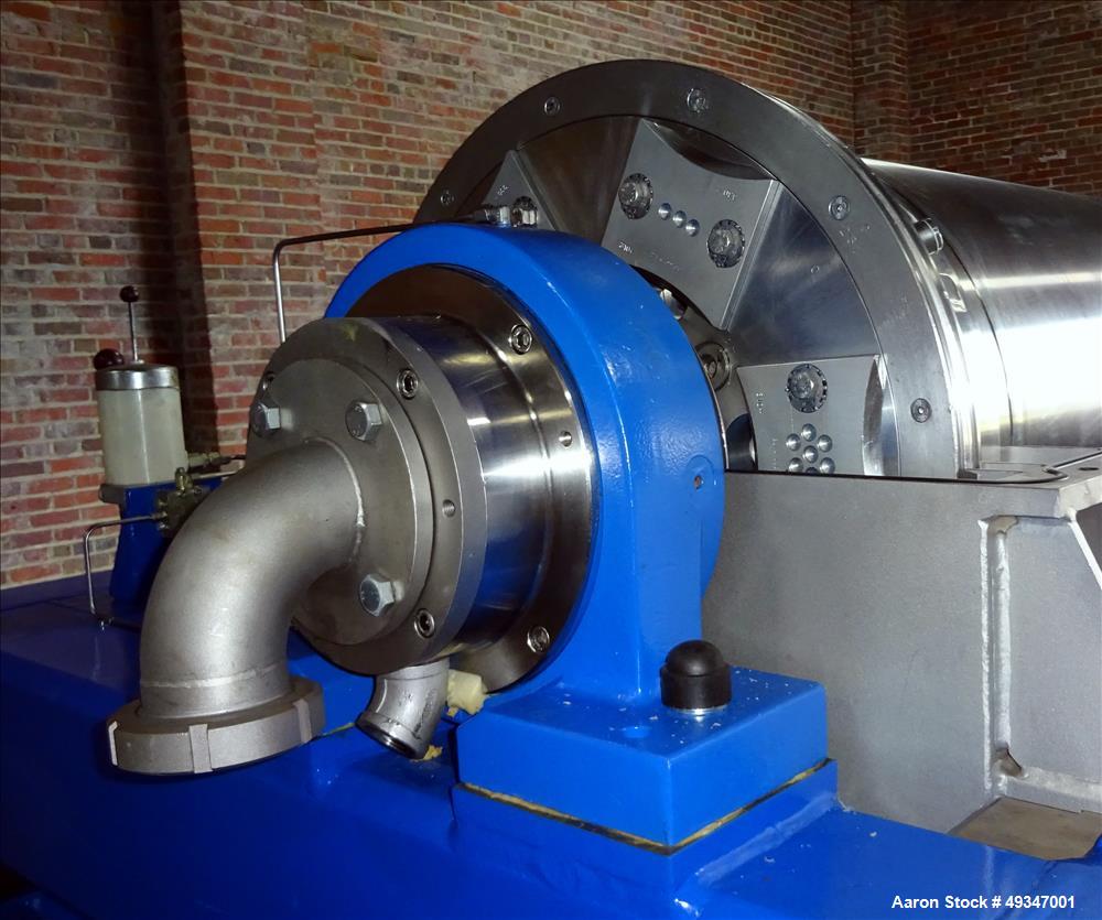 Used Flottweg Z53-4/464 Solid Bowl Tricanter Centrifuge