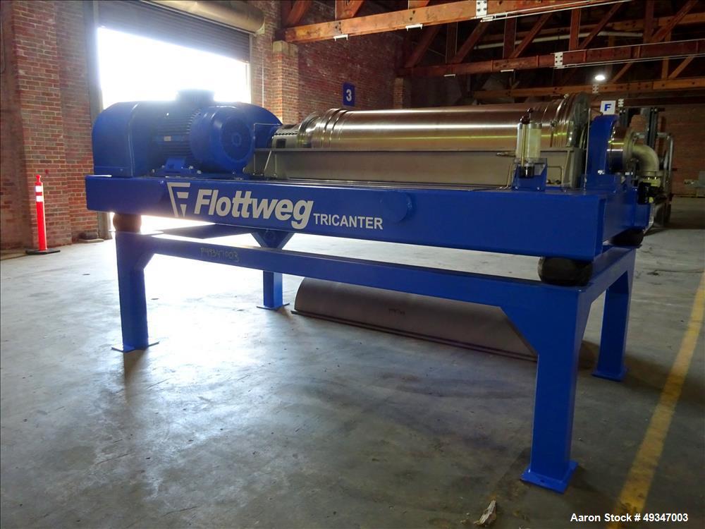 Flottweg Oil Application Solid Bowl Tricanter Centrifuge