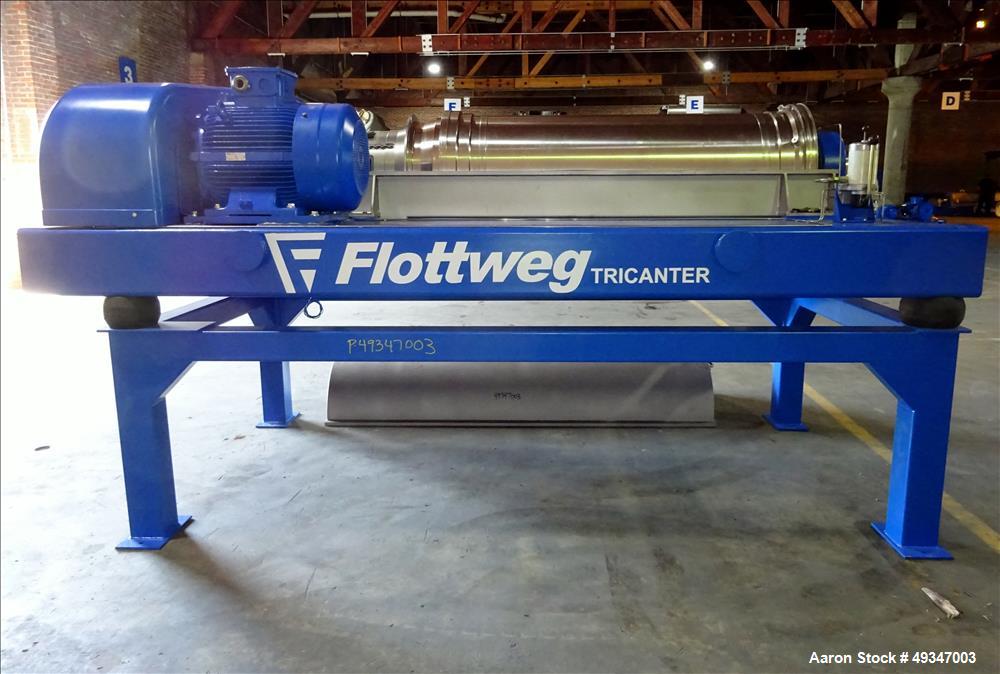 Flottweg Oil Application Solid Bowl Tricanter Centrifuge