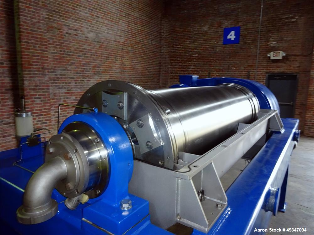 Used Flottweg Z53-4/464 Solid Bowl Tricanter Centrifuge.