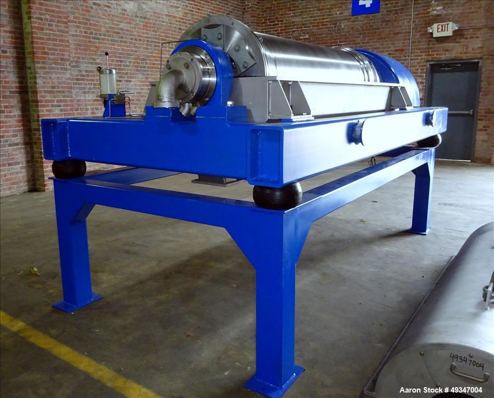 Used Flottweg Z53-4/464 Solid Bowl Tricanter Centrifuge.