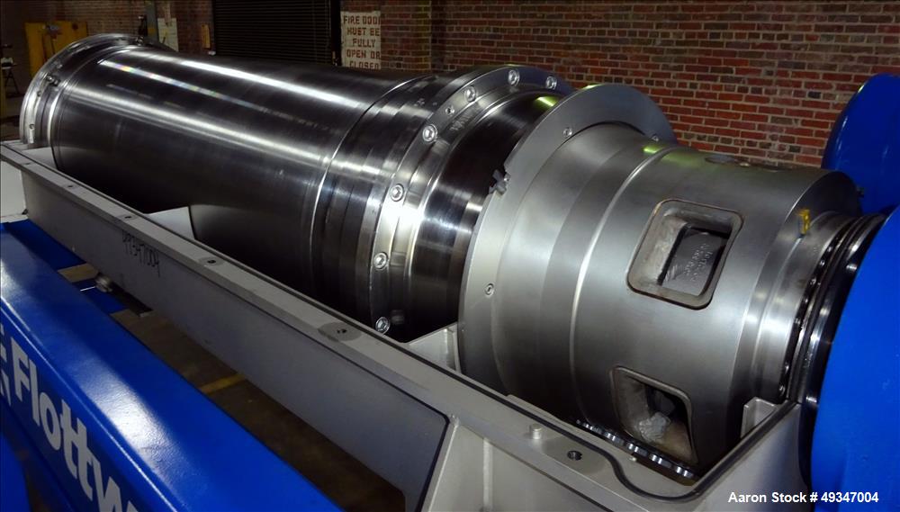 Used Flottweg Z53-4/464 Solid Bowl Tricanter Centrifuge.