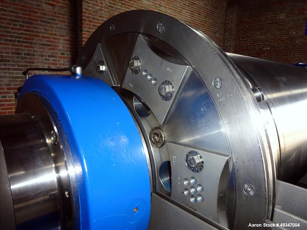 Used Flottweg Z53-4/464 Solid Bowl Tricanter Centrifuge.