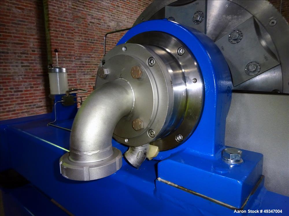 Used Flottweg Z53-4/464 Solid Bowl Tricanter Centrifuge.