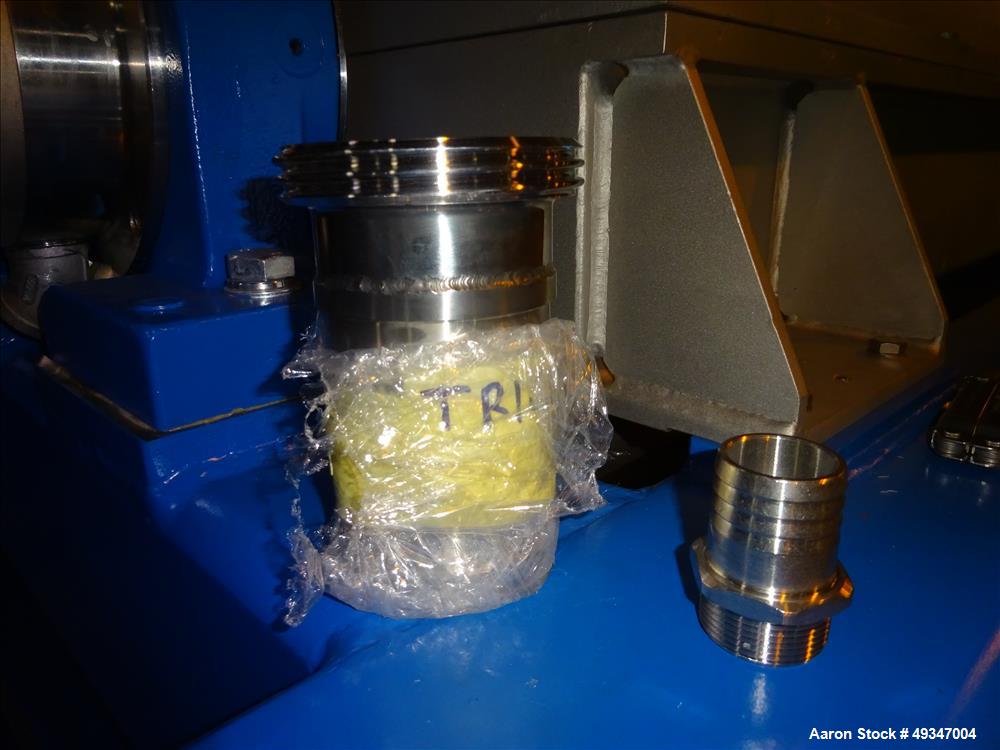 Used Flottweg Z53-4/464 Solid Bowl Tricanter Centrifuge.