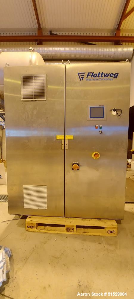 Used Flottweg Z5E-4/441 Solid Bowl Tricanter Centrifuge
