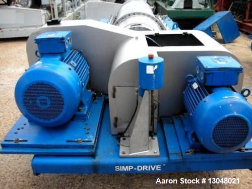 Used-Flottweg Z6E-4/444 Solid Bowl Tricanter Centrifuge