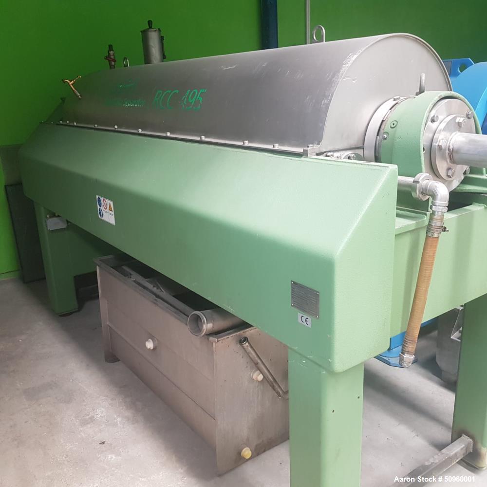 Used GEA Westfalia Solid Bowl Decanter/Tricanter Centrifuge