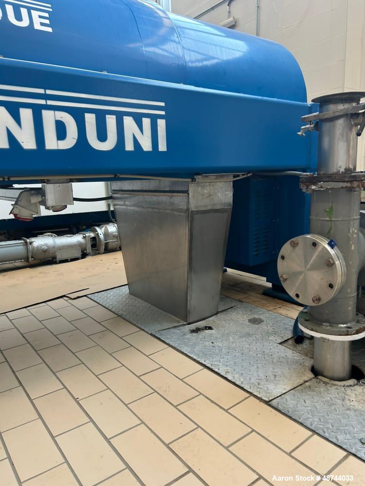 Used Amenduni Solid Bowl Tricanter Centrifuge