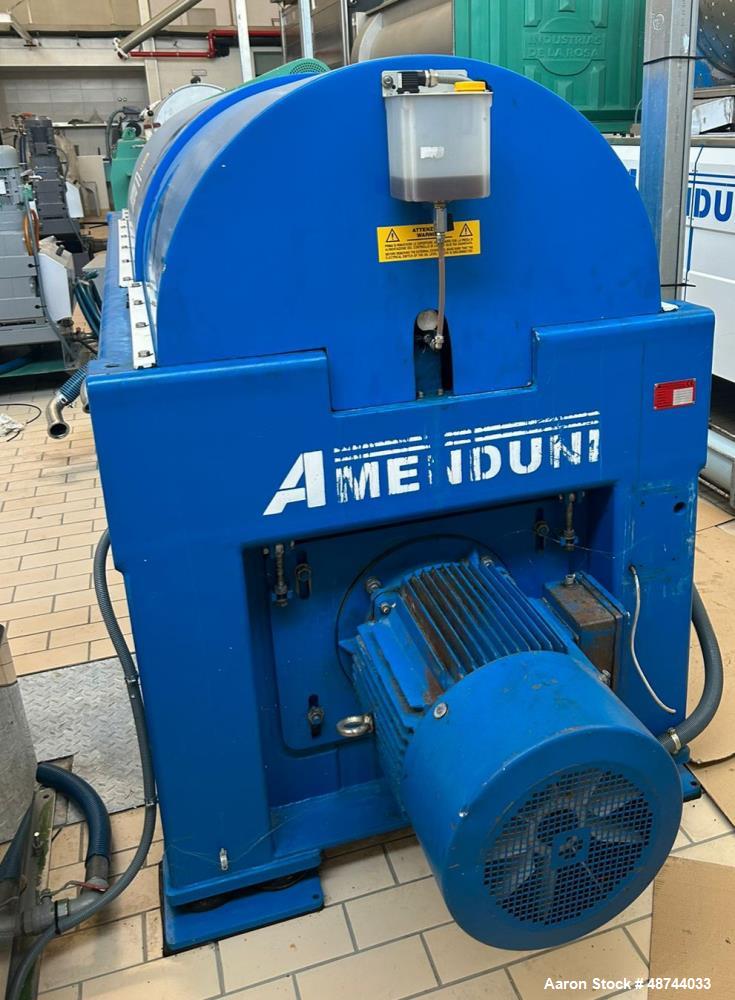 Used Amenduni Solid Bowl Tricanter Centrifuge