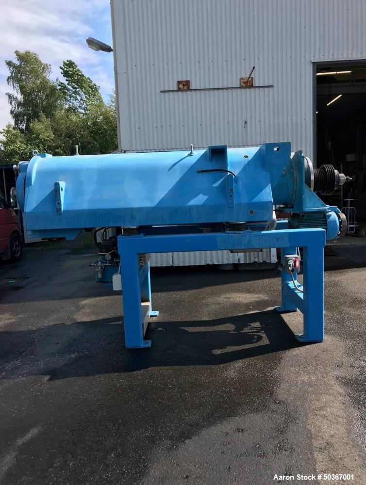 Used Westfalia CA-505-02-12 Solid Bowl Tricanter Centrifuge