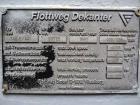 Used Flottweg Z4D-3/441 Semi-Sanitary Tricanter Solid Bowl Decanter Centrifuge