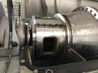 Used Flottweg Z4E-4/444H Tricanter Solid Bowl Decanter Centrifuge. Maximum bowl speed 3500 rpm, three phase separation (liquid/liquid/solids separation), bowl, conveyor, base, casing, feed pipe, grea...