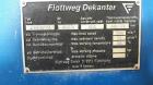 Used- Flottweg Z4D-3/441 Tricanter Solid Bowl Decanter Centrifuge.