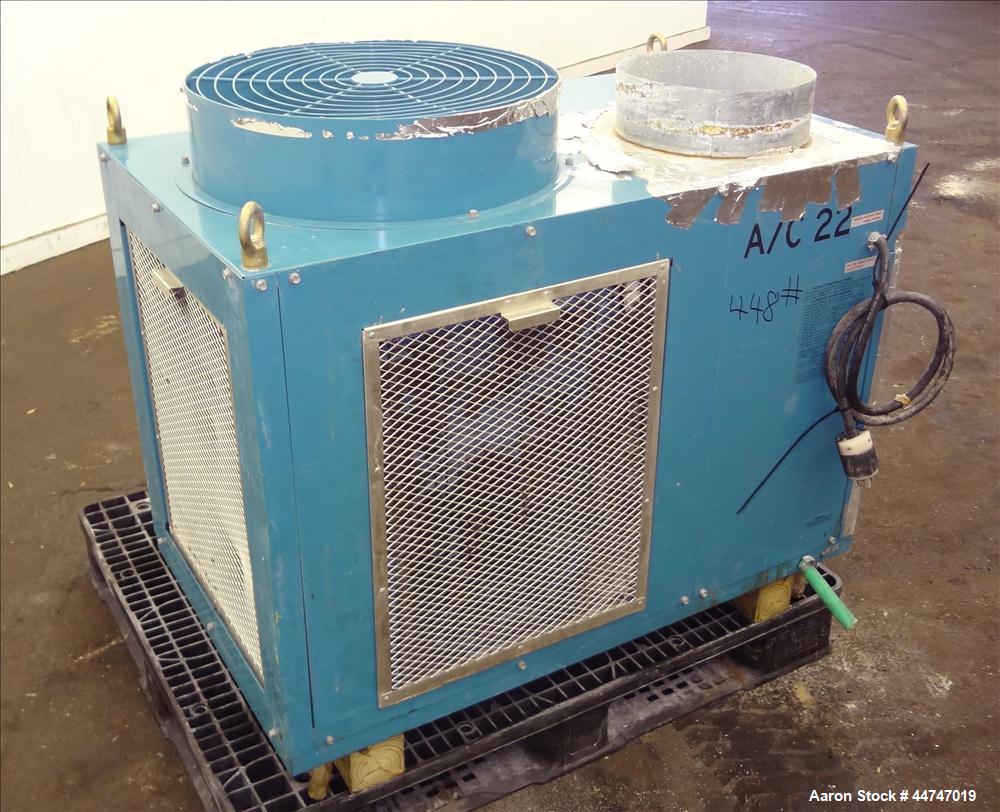 Used Denso Spot Cool Air Conditioner, Model 30HU. Approximate 3.25 Ton cooling capacity, rating condition D.B. 95 degrees F, W.B. 85 degrees F., design pressure 284.4/426.6 psi, air cooled. 3/60/220 ...