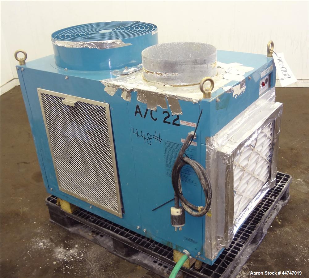 Used Denso Spot Cool Air Conditioner, Model 30HU. Approximate 3.25 Ton cooling capacity, rating condition D.B. 95 degrees F, W.B. 85 degrees F., design pressure 284.4/426.6 psi, air cooled. 3/60/220 ...