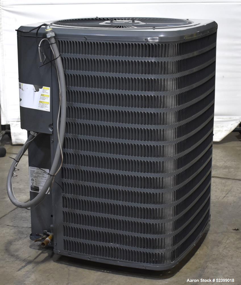 Used Goodman Model GSX130601BH Split System Air Conditioner. 13 SEER. 5 Ton capacity. 60,000 BTU. 77 dB. 1/60/208-230 Volt. 1/4HP fan motor. Compressor RLA25, R-410A, 94 ounce charge.