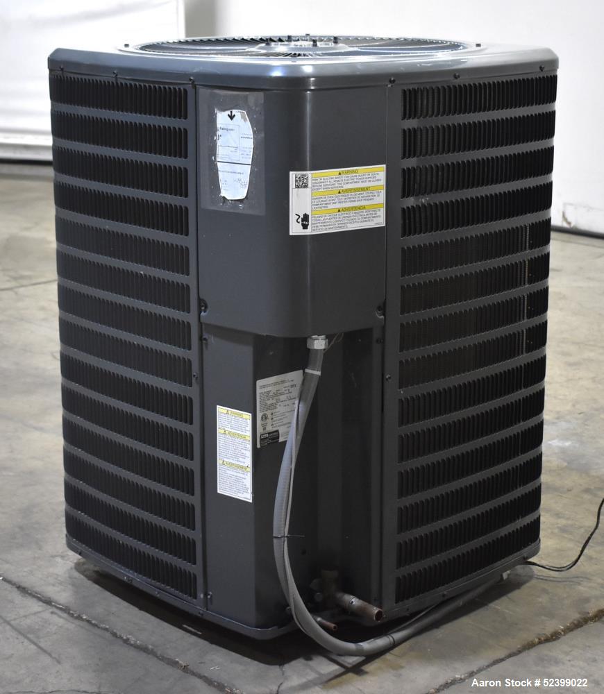 Used Goodman Model GSX130601BH Split System Air Conditioner. 13 SEER. 5 Ton capacity. 60,000 BTU. 77 dB. 1/60/208-230 Volt. 1/4HP fan motor. Compressor RLA25, R-410A, 94 ounce charge.