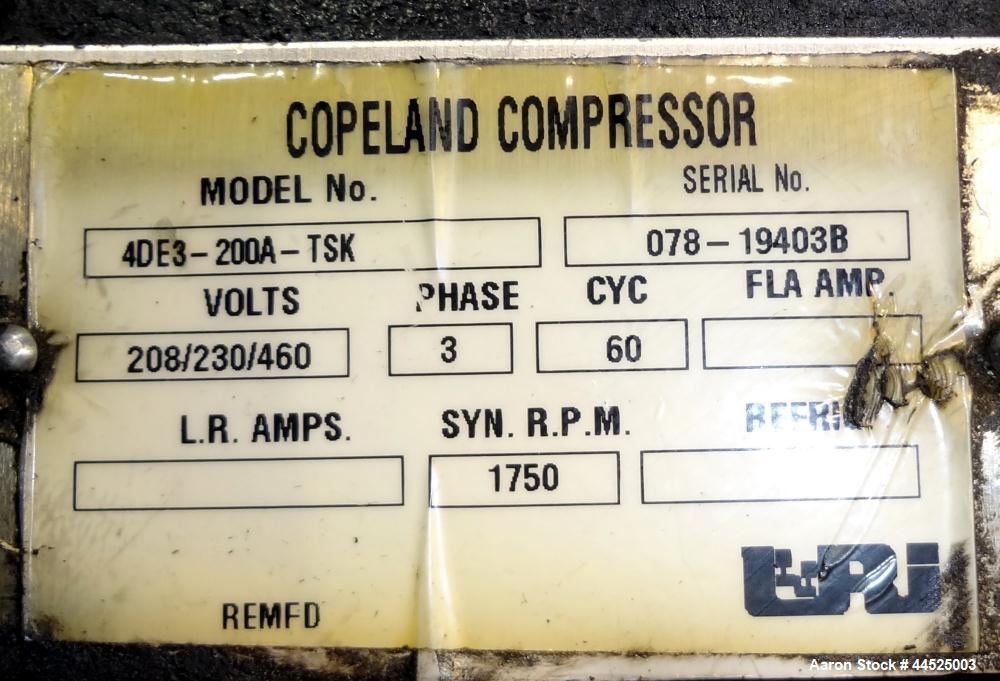 Used Series Air Cooled Central Chiller, Model NECR-2-40