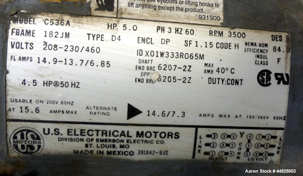 Used Series Air Cooled Central Chiller, Model NECR-2-40