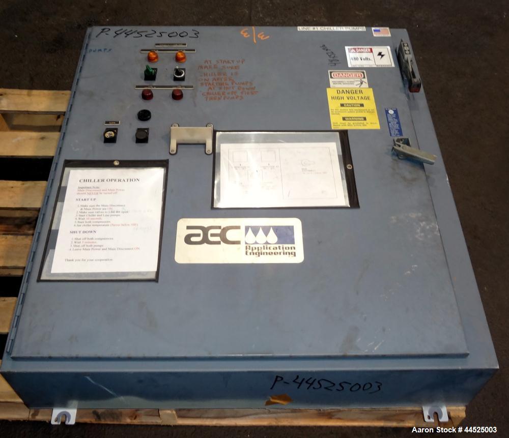 Used Series Air Cooled Central Chiller, Model NECR-2-40