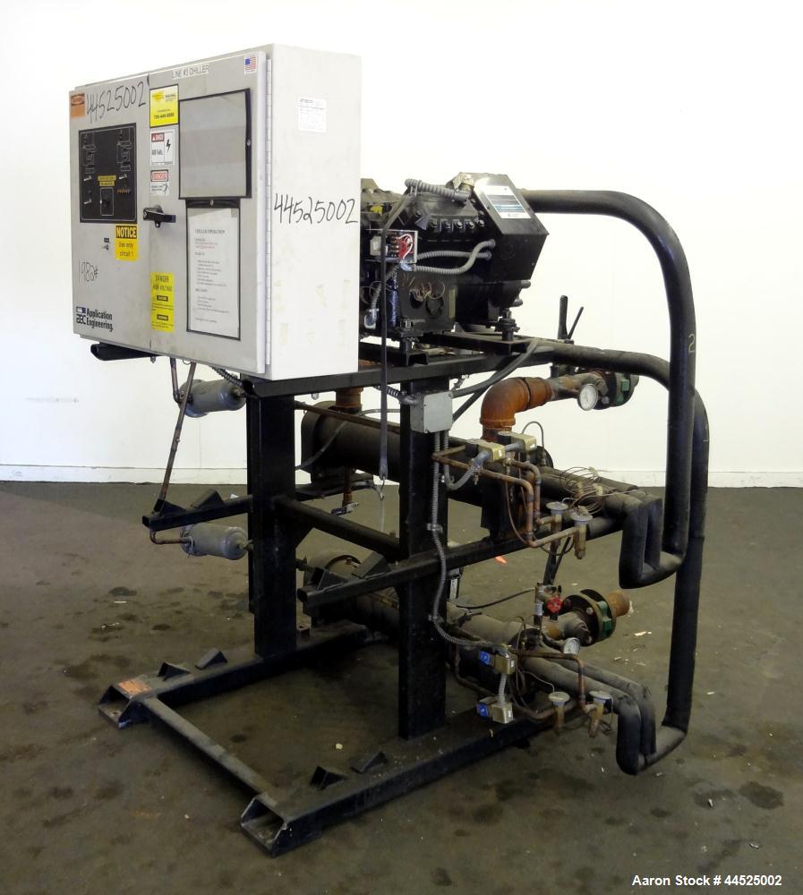 Used- Series Air Cooled Central Chiller, Model NECR-2-40