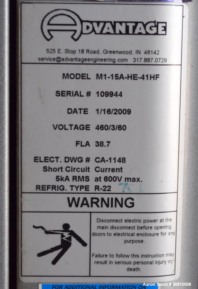 Used Advantage Maximum Series Portable Air Cooled Chiller